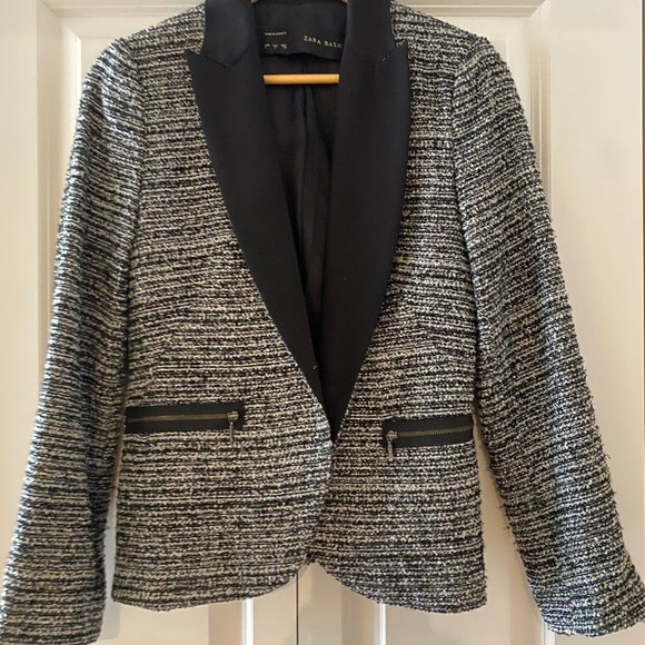 Zara Tweed Blazer - Picture 1 of 2